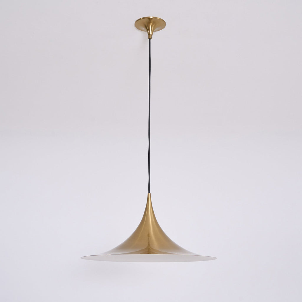 Pendant Lamp Slim Neck and Wide Flare Contemporary Dining