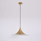 Pendant Lamp Slim Neck and Wide Flare Contemporary Dining