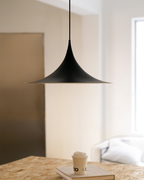 Pendant Lamp Slim Neck and Wide Flare Contemporary Dining