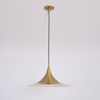 Pendant Lamp Slim Neck and Wide Flare Contemporary Dining