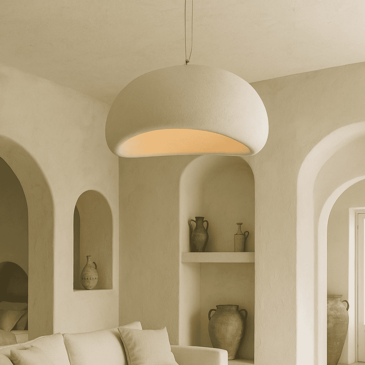 Santorini Serenity Chandelier Pendant Light Modern Dining Room Living Room