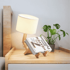 Mr. Glowbot Nordic Handcrafted LED Desk Lamp Whimsical Bedside Bedroom Office