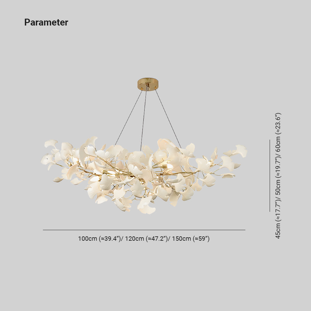 Metr Luxury Chandelier Ceramics Living Room U arc shape