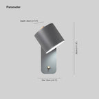 Quella Modern Rotatable Cylinder Wall Lamp – Adjustable Accent Lighting