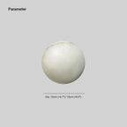Lynq Alabaster Mini Orb Wall Lamp – Elegant Ambient Accent Lighting