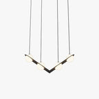 Selan Black Glass Pendant Lamp