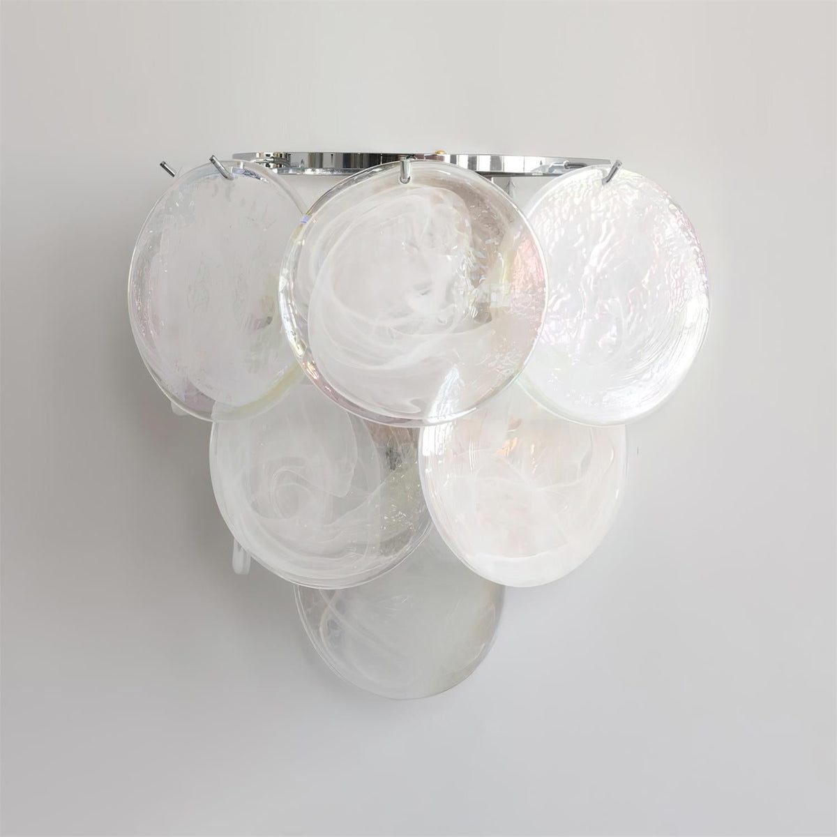 Ephira Multicolor Glass Wall Sconce – Stylish Ambient Lighting for Any Room