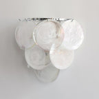Ephira Multicolor Glass Wall Sconce – Stylish Ambient Lighting for Any Room