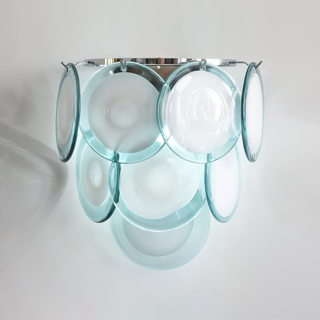 Ephira Multicolor Glass Wall Sconce – Stylish Ambient Lighting for Any Room