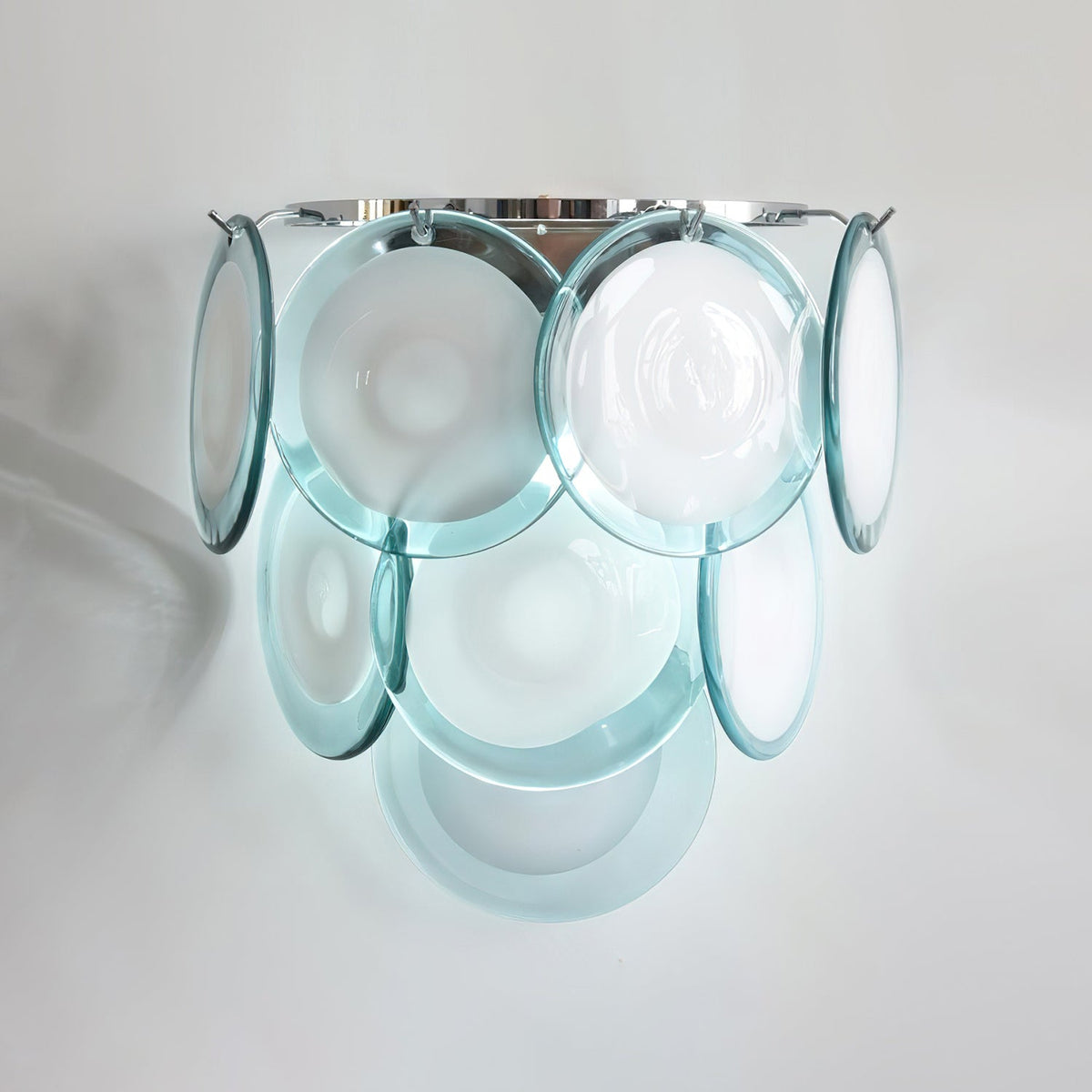 Ephira Multicolor Glass Wall Sconce – Stylish Ambient Lighting for Any Room