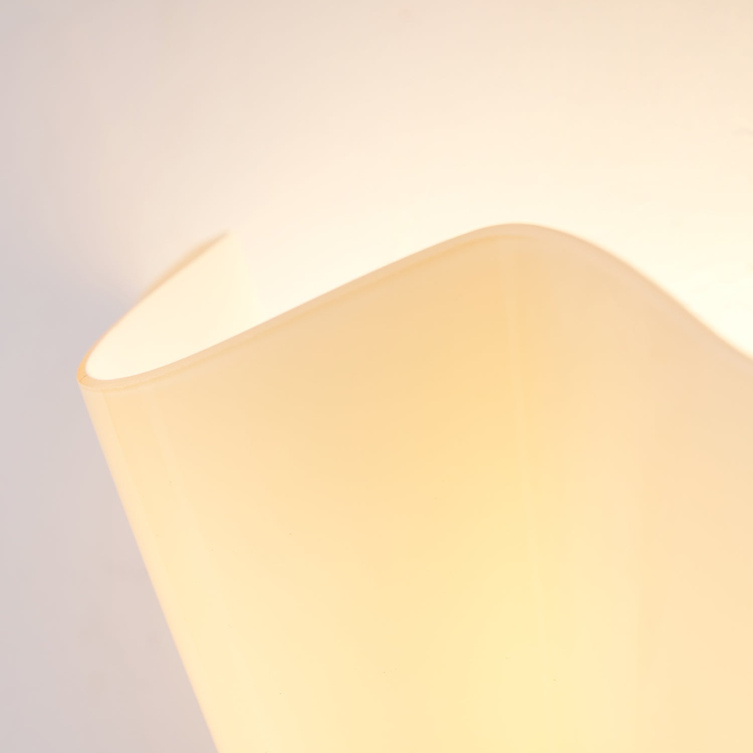Petalia Glass Wall Sconce Art Deco LED Bedroom Living Room Hallway — Beige Green Brown Amber