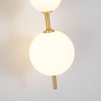 Cerin Vertical Globe Wall Lamp – Elegant Modern Lighting for Stylish Interiors