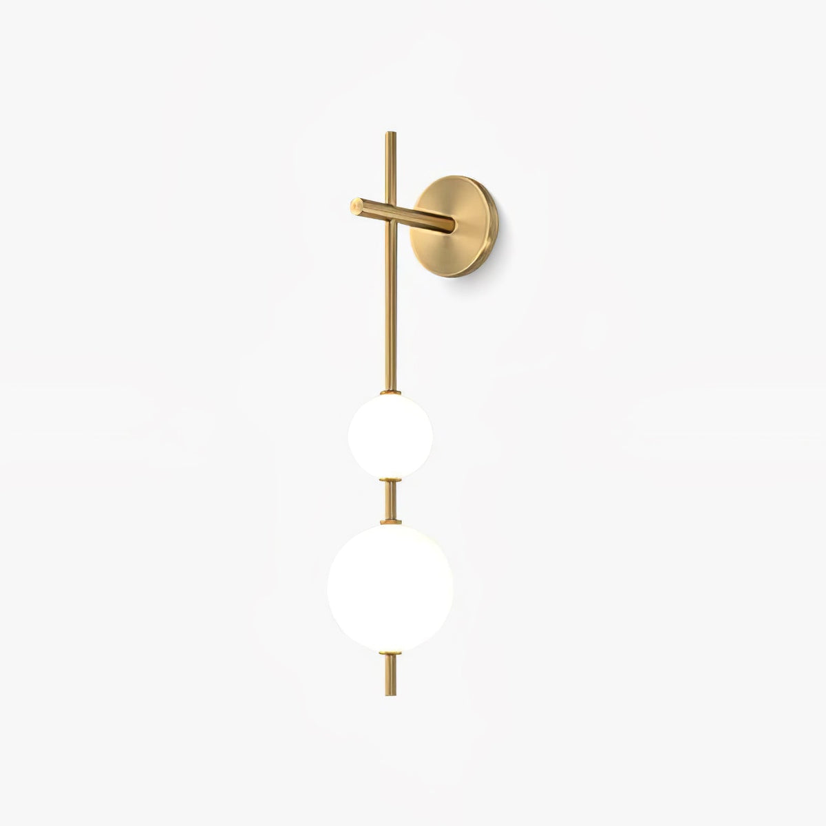 Cerin Vertical Globe Wall Lamp – Elegant Modern Lighting for Stylish Interiors