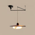 Walnut Color & White Imitation Alabaster
