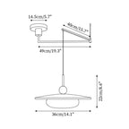 Avione Adjustable Pendant Light