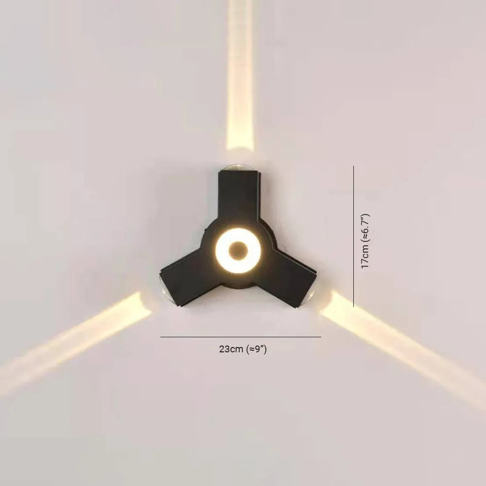 Ovelo Modern Minimalist Waterproof Outdoor Wall Light for Garden & Corridor