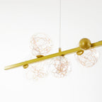Valentina Art Deco Luminous Sphere Cluster Glass Pendant Light