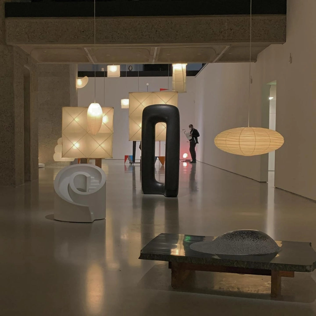 Sente Washi Paper Swag Pendant Light