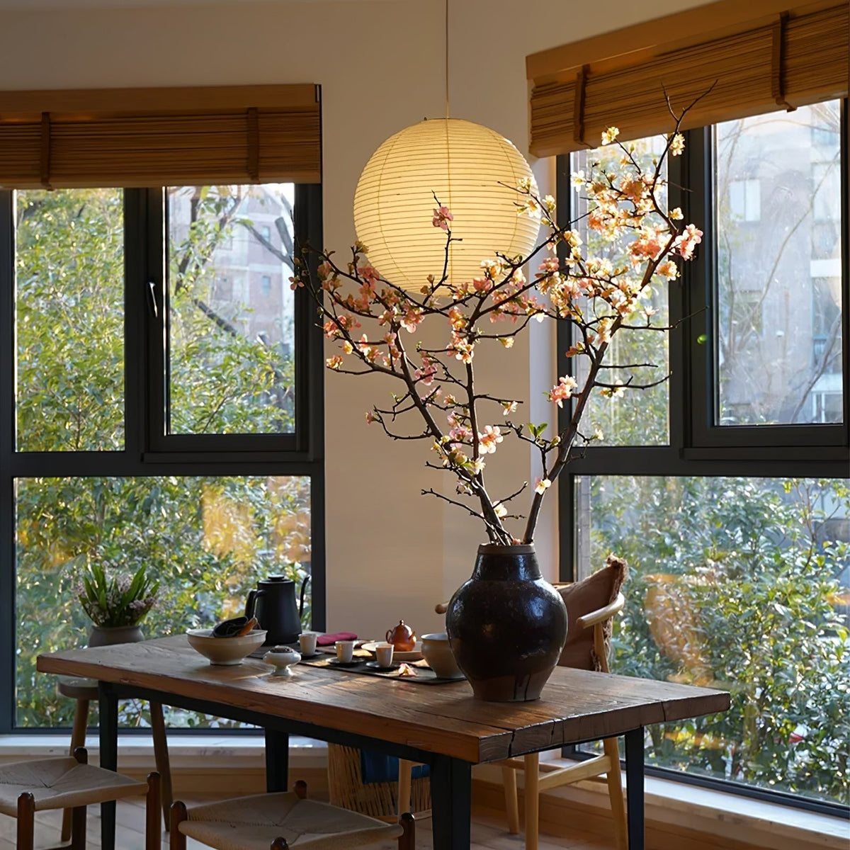 Lustra Pendant Lamp Paper for Living Room