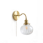 June Vintage Glass Wall Lamp – Elegant Retro Lighting Fixture