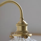 June Vintage Glass Wall Lamp – Elegant Retro Lighting Fixture