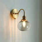 June Vintage Glass Wall Lamp – Elegant Retro Lighting Fixture