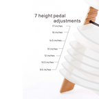 Wooden High Chair For Babies And Toddlers | Includes ( Seat Cushion ,Tray & 5 Point Belt )