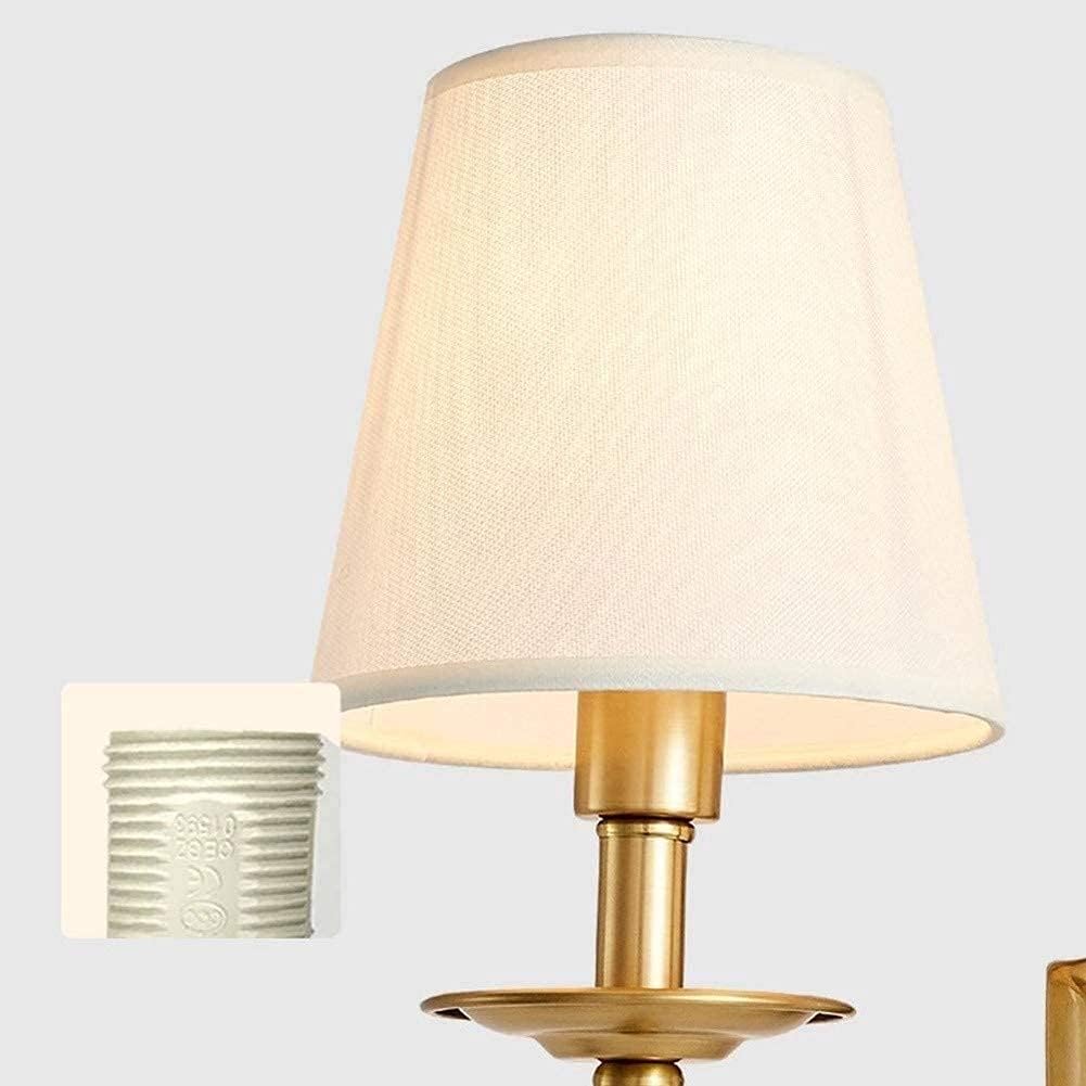 Chloe Vintage Fabric-Shade Wall Lamp