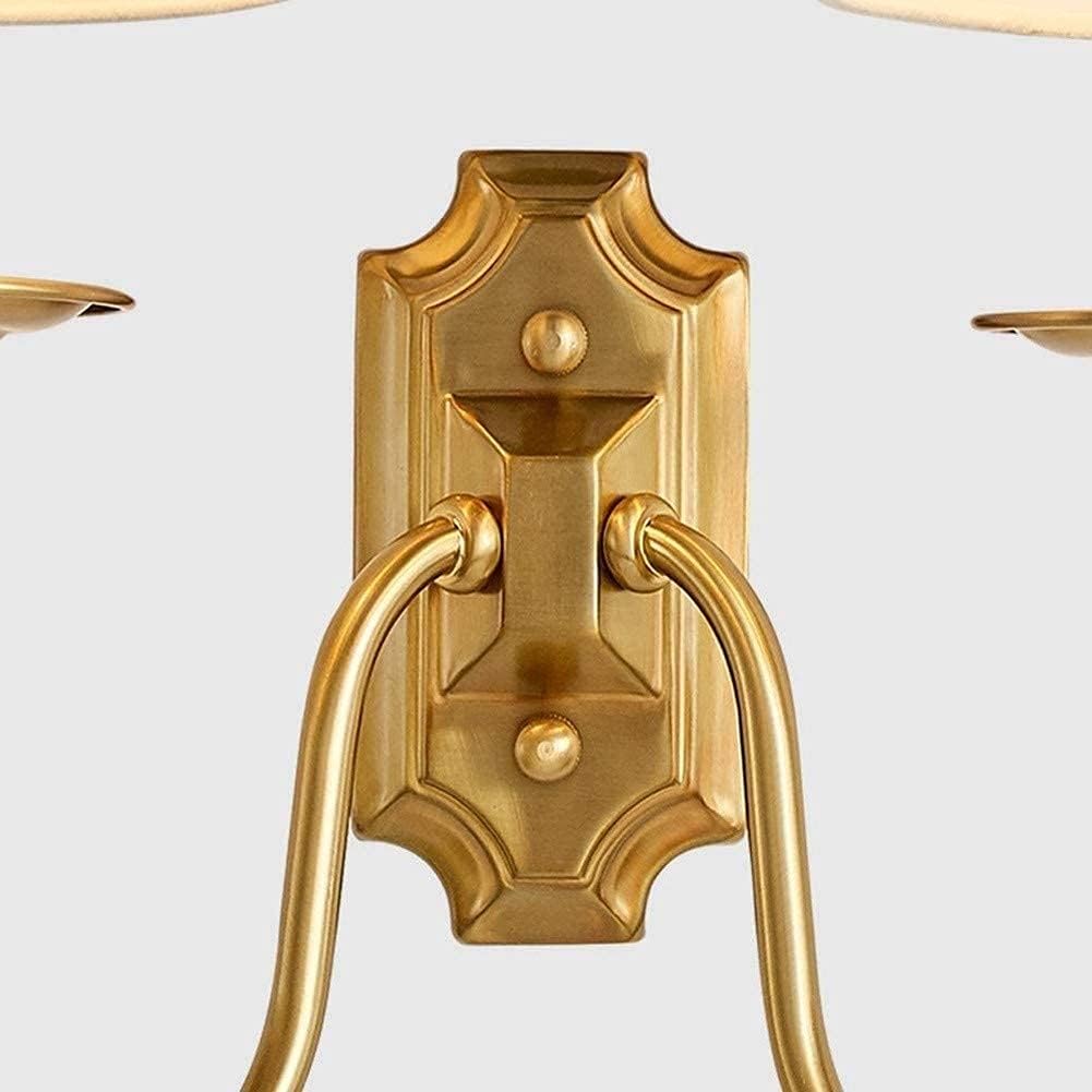 Chloe Vintage Fabric-Shade Wall Lamp