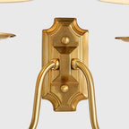 Chloe Vintage Fabric-Shade Wall Lamp