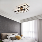 Arisha Rectangular Flush Mount Ceiling Light, 2 Colour