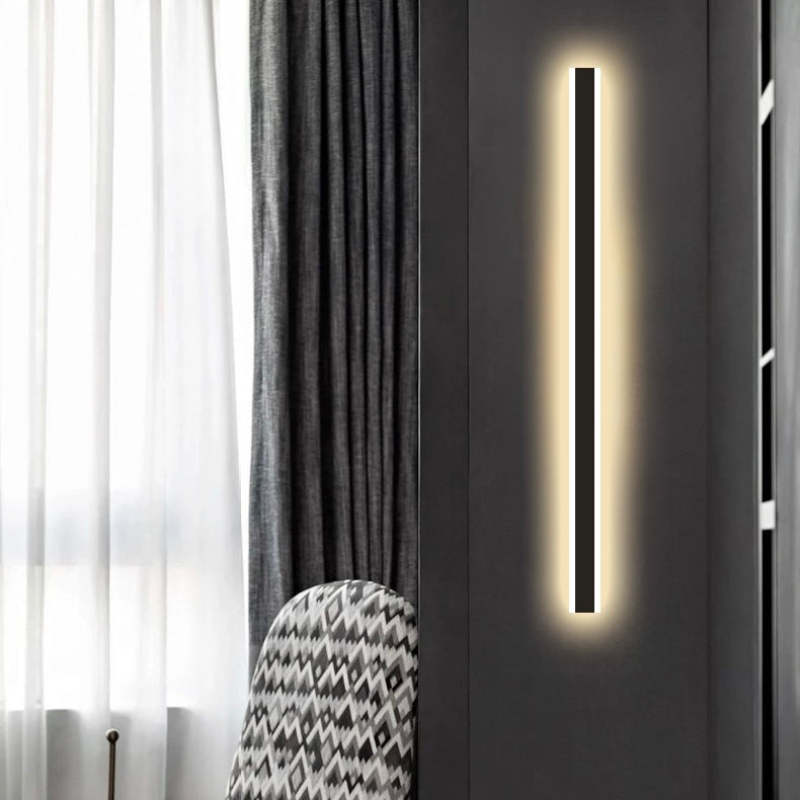 Vynn Modern Linear Outdoor Wall Lamp