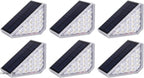 Solar Pathway Lights Warm White 2700K IP67 Stainless Steel Outdoor Garden — 6, 12 & 24-Pack