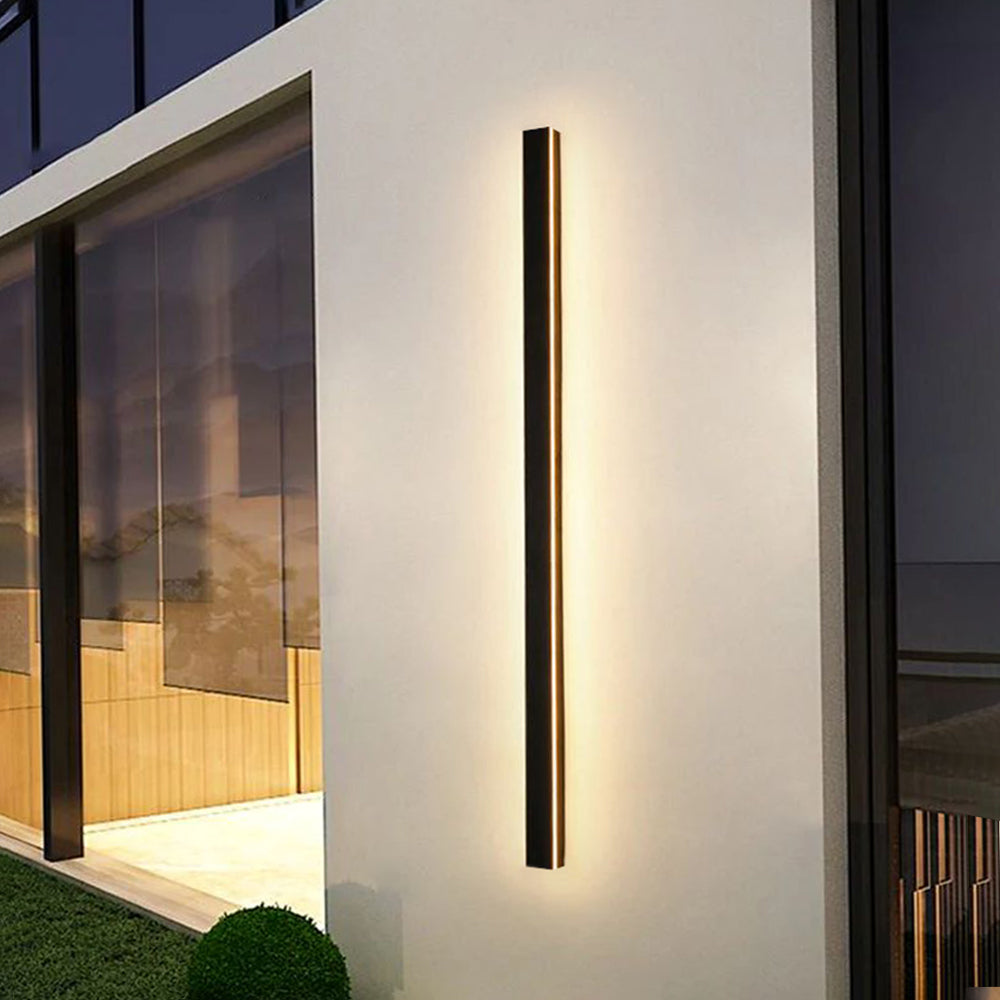 Silex Modern Linear Outdoor Wall Light
