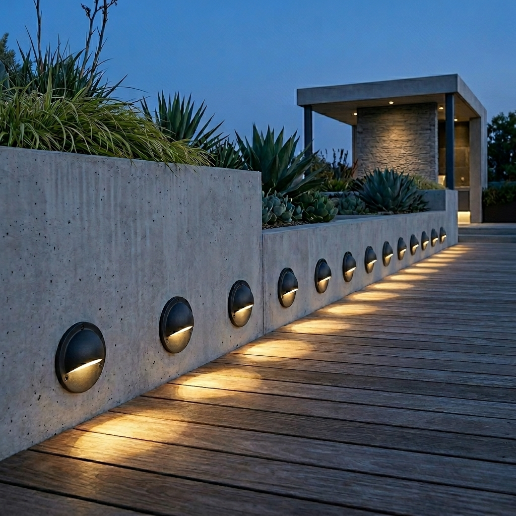 Low Voltage LED Deck Step Lights Warm White 2700K IP65 Outdoor Stair Lighting — 4, 6, 10 & 12-Pack
