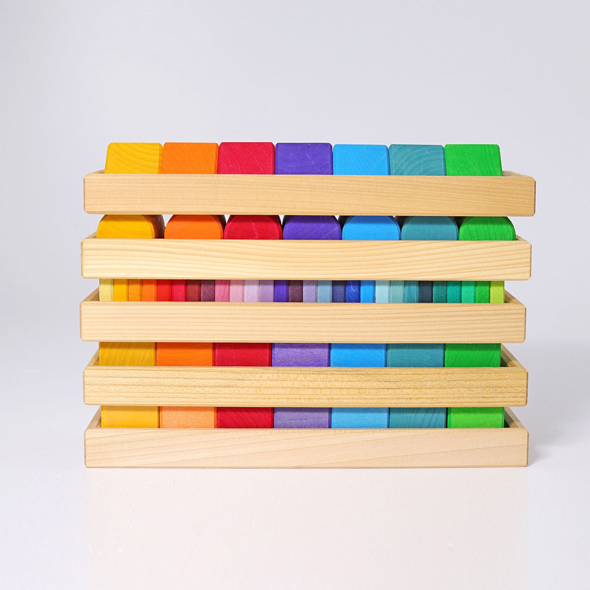 Grimm's Shapes and Colors 4×4 Building Set