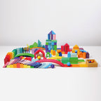 Grimm's Shapes and Colors 4×4 Building Set