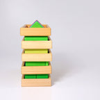 Grimm's Shapes and Colors 4×4 Building Set