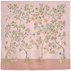 Organic Swaddle Blanket In Bloom Pink