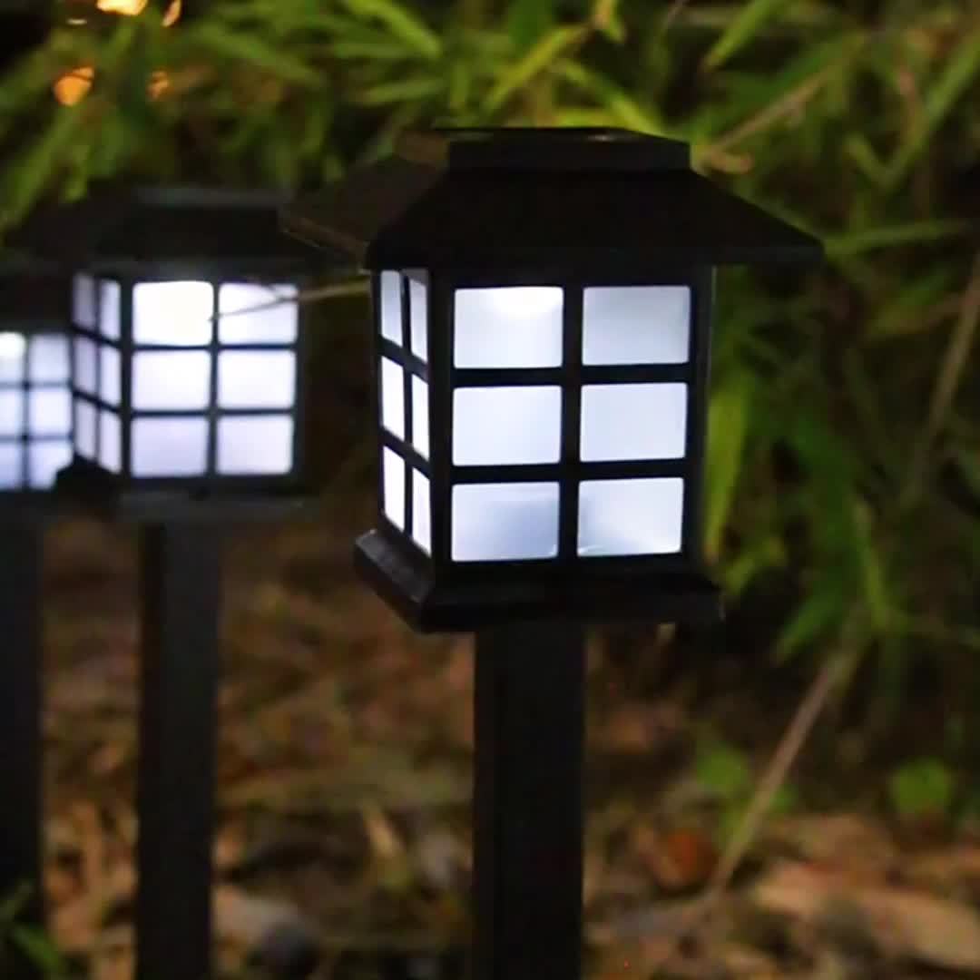 Solar Pathway Lights Waterproof Auto On-Off LED Outdoor Garden Patio IP44 — 6, 12 & 24-Pack