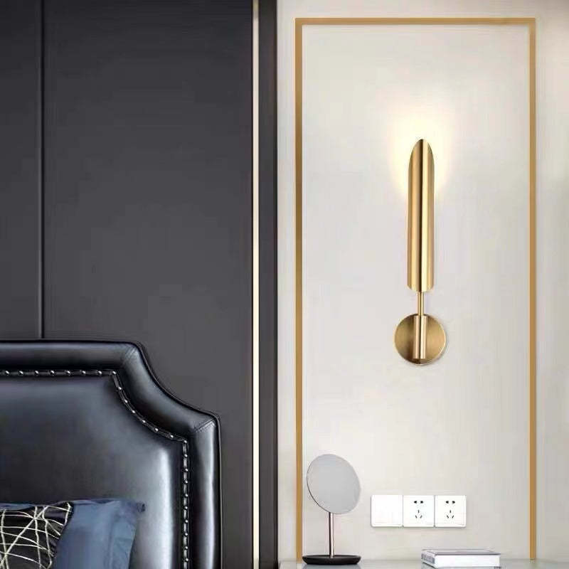 Phira Luxury Double-Head Gold Scabbard Wall Lamp