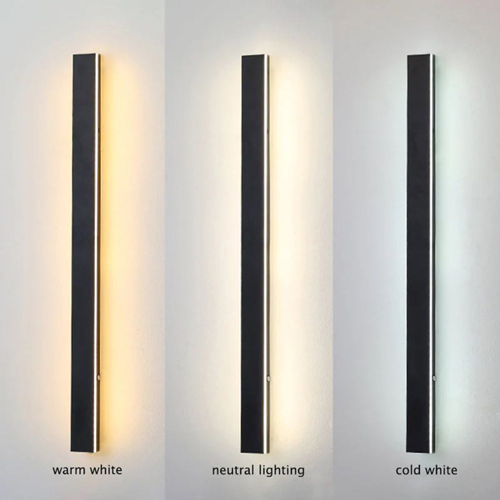 Silex Modern Linear Outdoor Wall Light