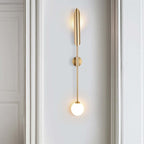 Phira Luxury Double-Head Gold Scabbard Wall Lamp