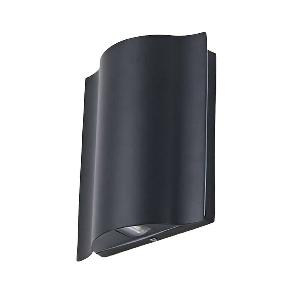 Beam Wave Wall Sconce Outdoor LED Up-Down Aluminum Weatherproof Modern — White Sets of 2 to 8
