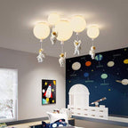 Aria Astronaut Balloon Flush Mount Ceiling Light, L 20/25/30/35cm