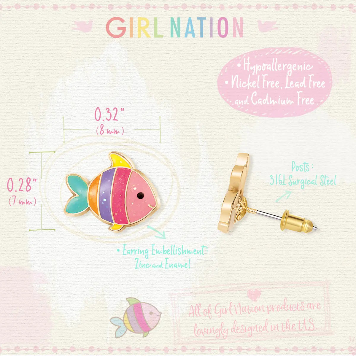 Stud Earrings
