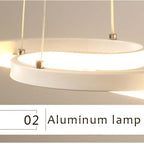 Durell Musical Note Pendant Light, Black & Gold