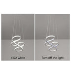 Durell Musical Note Pendant Light, Black & Gold