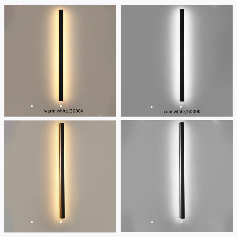 Silex Modern Linear Outdoor Wall Light