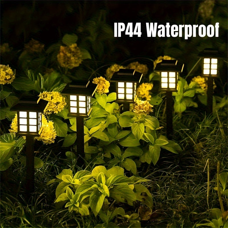 Solar Pathway Lights Waterproof Auto On-Off LED Outdoor Garden Patio IP44 — 6, 12 & 24-Pack